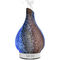 532g Glass Essential Oil Diffuser 120ml Aroma Air Nebulizer Medium Room Blue Brown